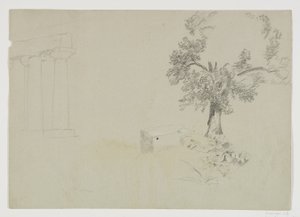 Girgenti, Sicilië, 1842 door Thomas Cole